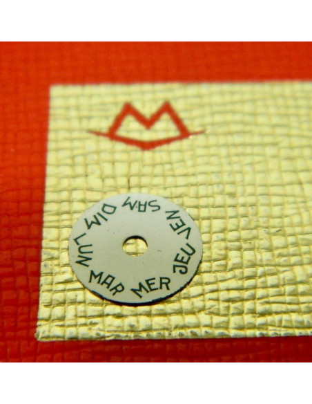 Movado Calendolux disque des jours