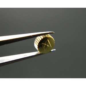 Edox couronne dorée