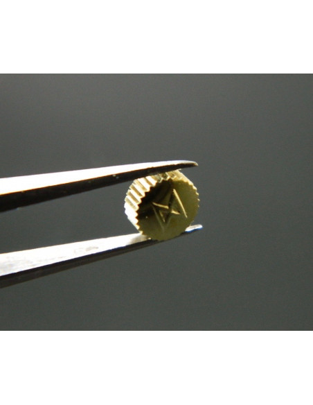 Edox couronne dorée