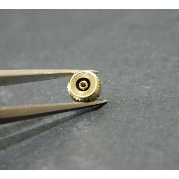 Edox couronne dorée