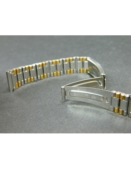 NSA bracelet or/acier 15mm