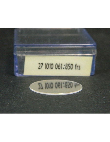 Zenith 27 1010 061 verre