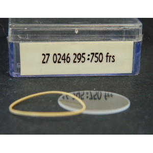 Zenith 27 0246 295  verre