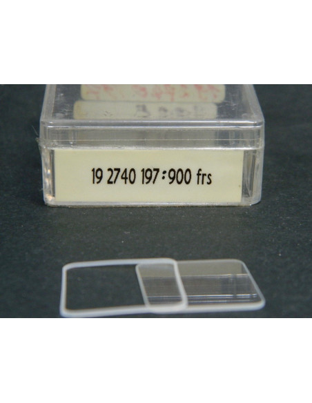 Zenith 19 2740 197 verre