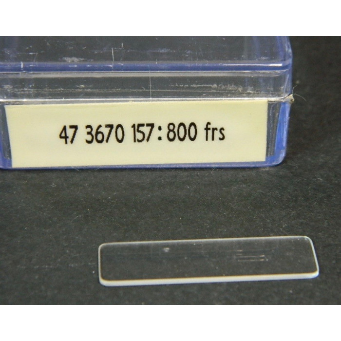 Zenith 47 3670 157 verre