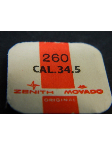 Zenith 34.5-260 Roue de minuterie