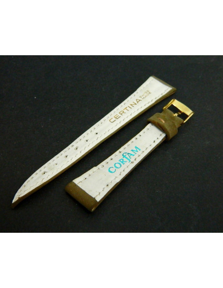 Certina-Corfam bracelet 16mm