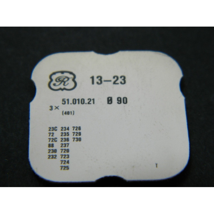 Valjoux 23-401 Tige - 0,9mm