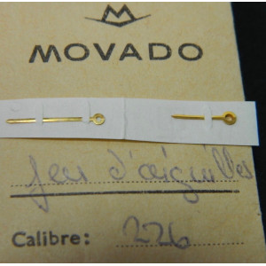 Movado 226 Aiguilles  dorées