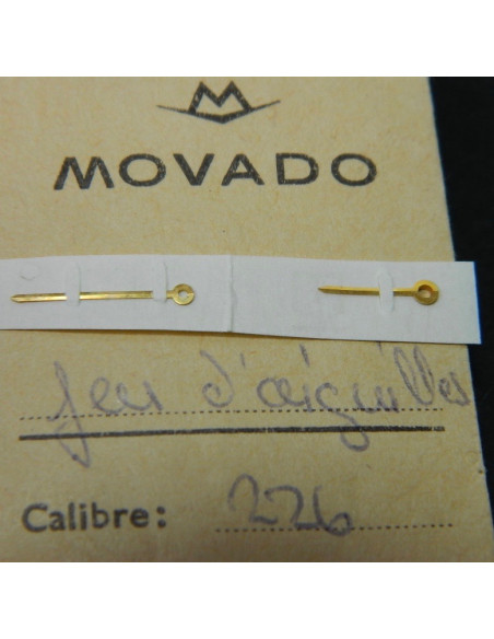 Movado 226 Aiguilles  dorées