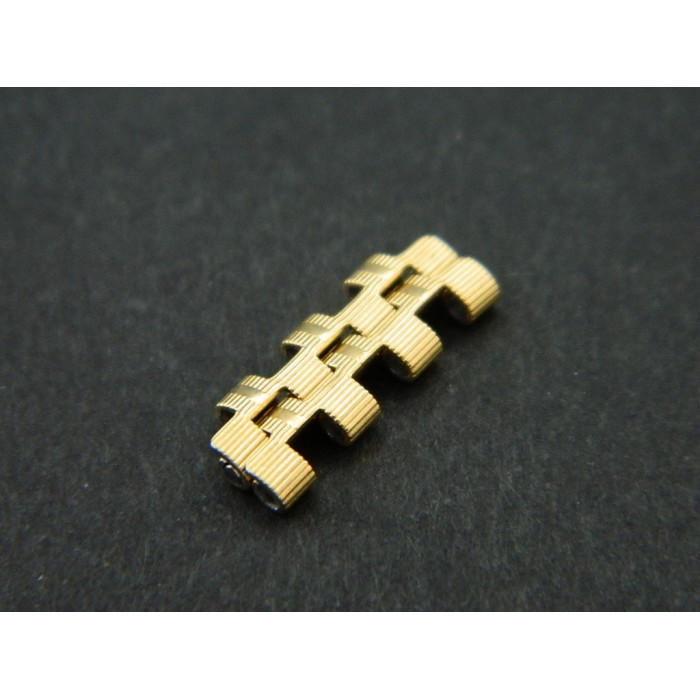 NSA 2 maillons Ruban dorés 18mm