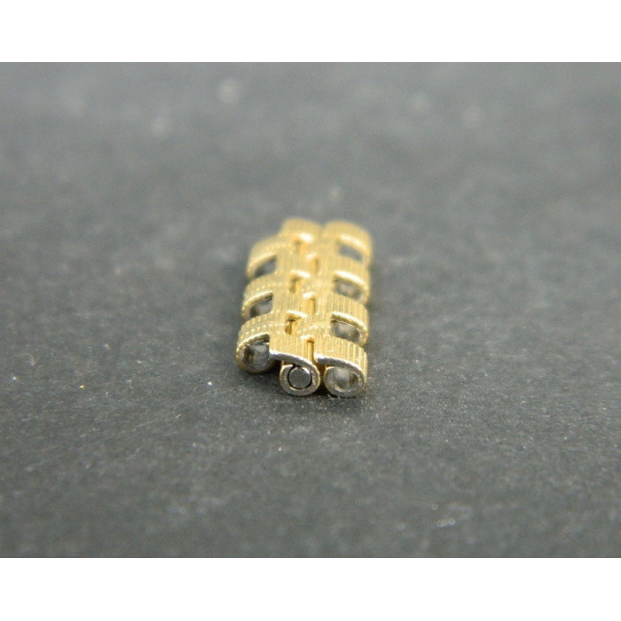 NSA 2 maillons Ruban dorés 18mm