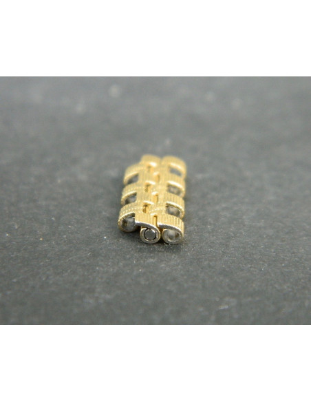 NSA 2 maillons Ruban dorés 18mm