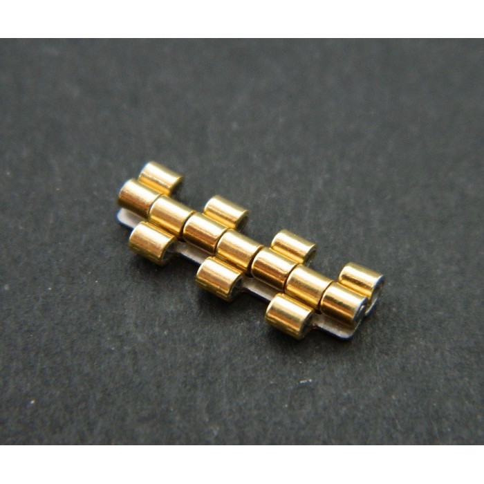 NSA 2 maillons Ruban dorés 18mm