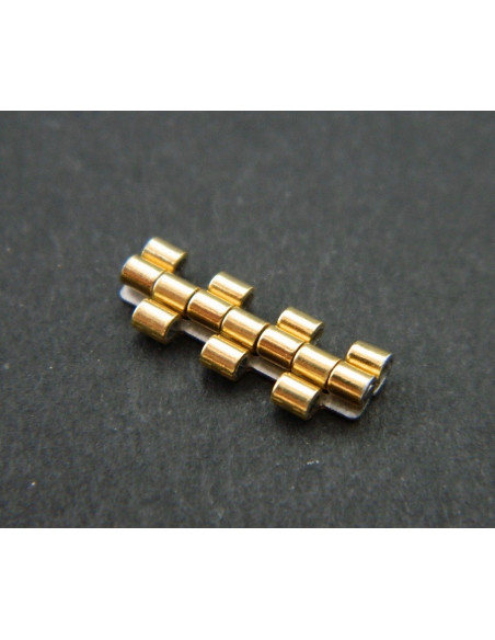 NSA 2 maillons Ruban dorés 18mm