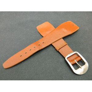 Bracelet cuir vintage anses fixes 26mm