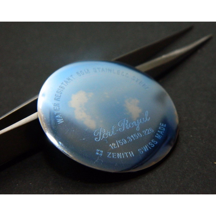 Zenith 59.3150.226 fond de boîte