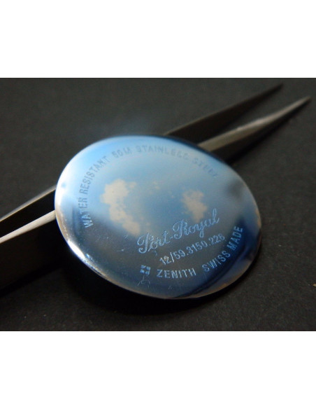 Zenith 59.3150.226 fond de boîte