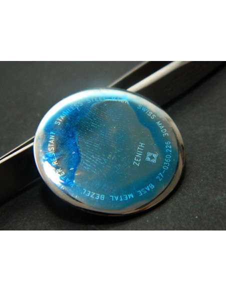 Zenith 27.0360.226 fond de boîte