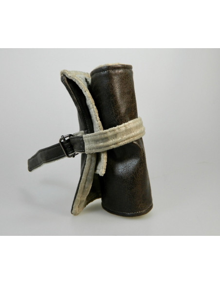 Marmotte 6 montres - simili cuir