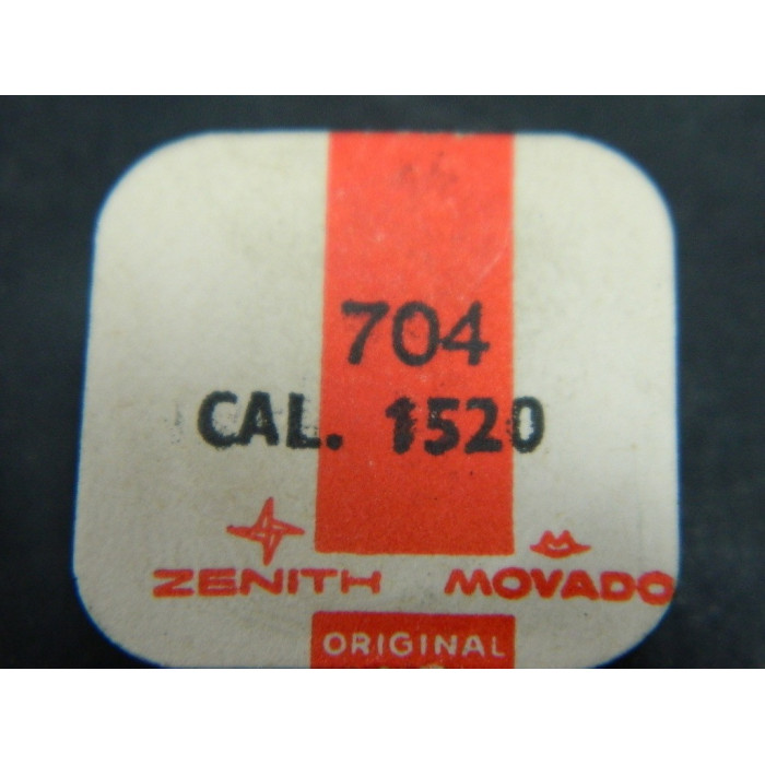 Zenith 1510 - 704  Roue d'ancre pivotée, pour contre-pivot dessus