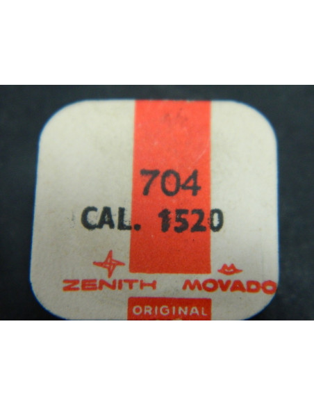 Zenith 1510 - 704  Roue d'ancre pivotée, pour contre-pivot dessus