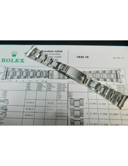 Rolex 7835-19 / 357 bracelet
