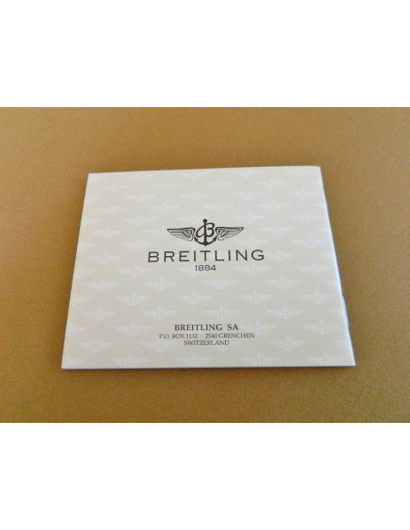Livret d'instructions BREITLING Quartz II
