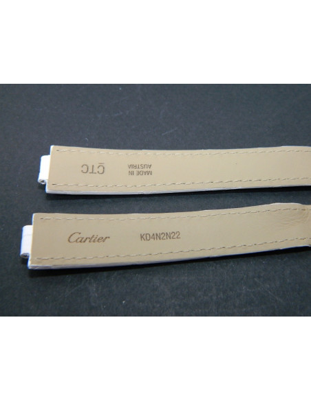 Cartier Ballon Bleu bracelet Alligator 16mm