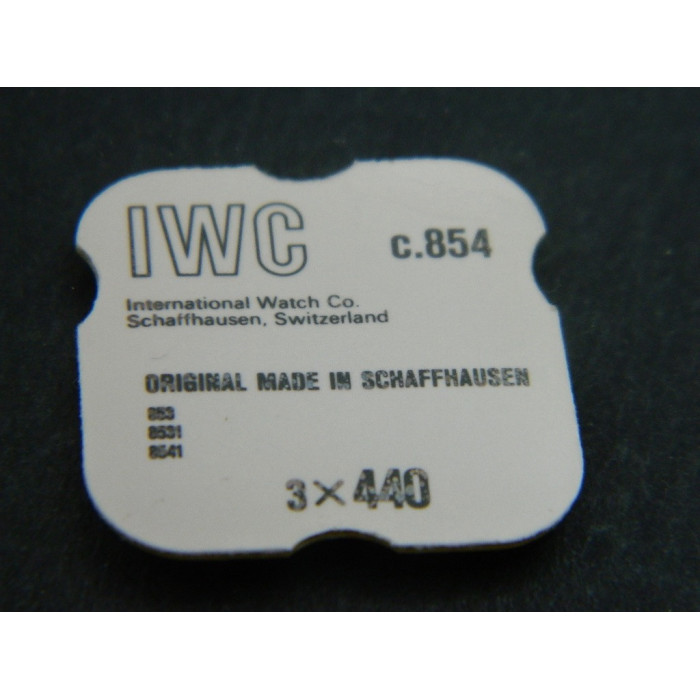 IWC 854-440 Ressort de Bascule