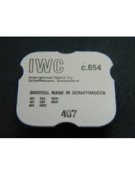 IWC 854-407 Pignon coulant