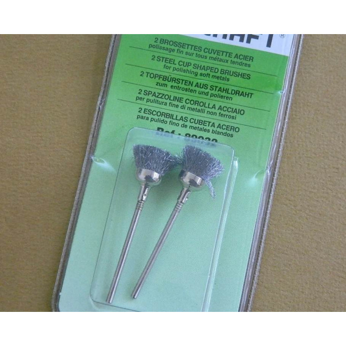 Brossette cuvette acier