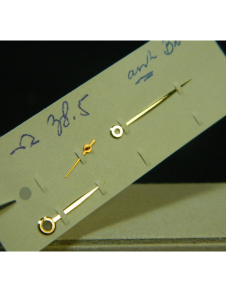 Omega 38.5 Aiguilles dorées