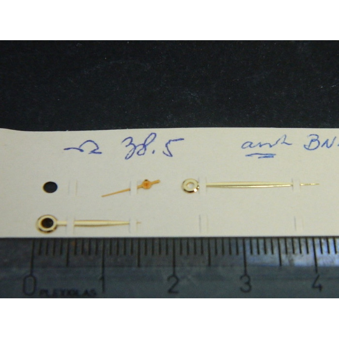 Omega 38.5 Aiguilles dorées