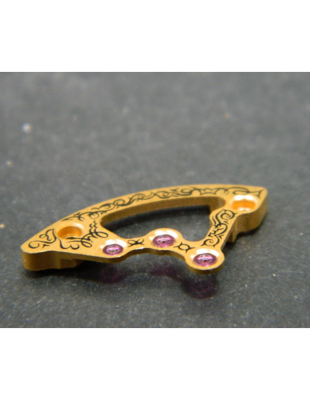 Unitas 6497-110 Pont de rouage squelette