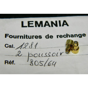 Lemania 1281 Poussoirs dorés