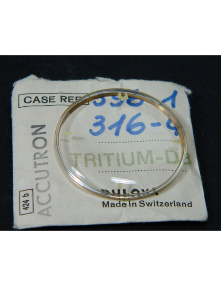 Bulova Accutron Spaceview 316-4 Verre