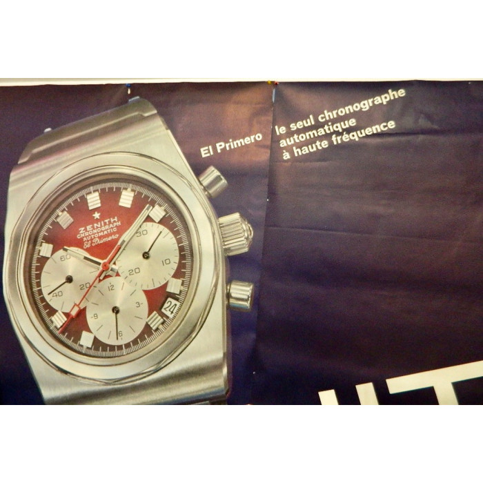 Zenith El Primero affiche vintage