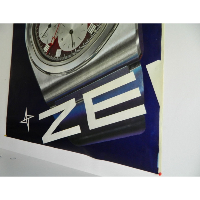 Zenith El Primero affiche vintage
