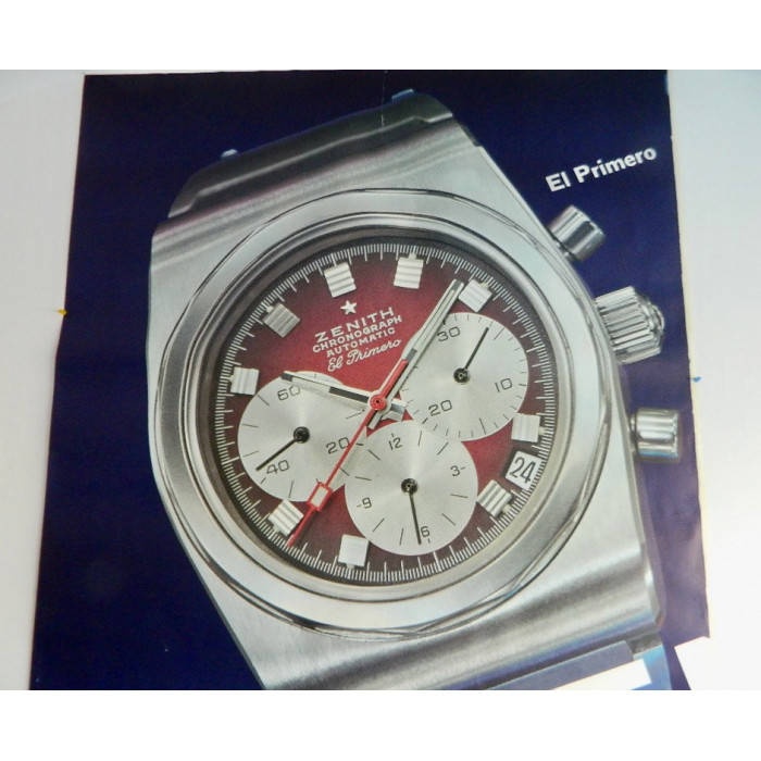 Zenith El Primero affiche vintage