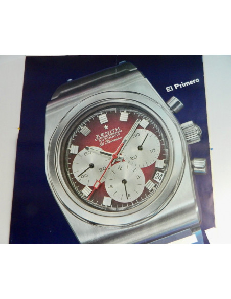 Zenith El Primero affiche vintage