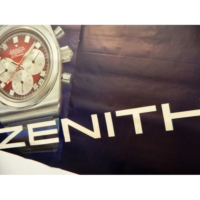 Zenith El Primero affiche vintage