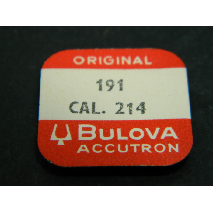 Bulova 214 - 191 Vis Plaque de protection