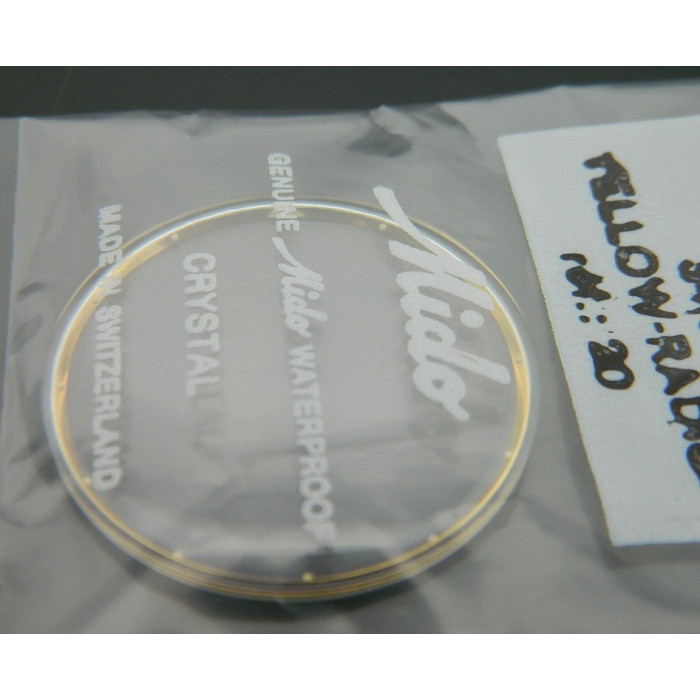 Mido Yellow-Radium verre: Ref: 20