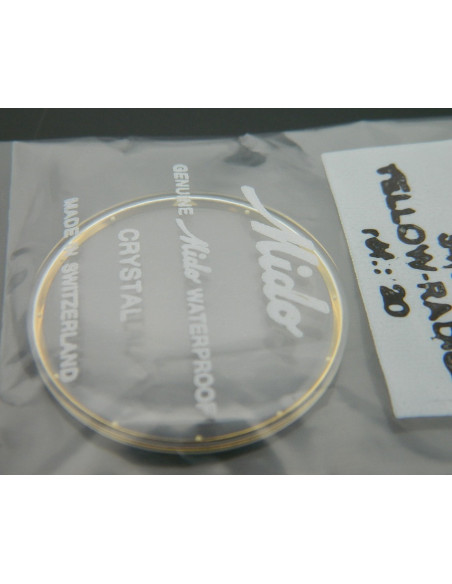 Mido Yellow-Radium verre: Ref: 20