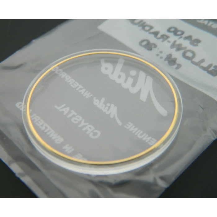 Mido Yellow-Radium verre: Ref: 20