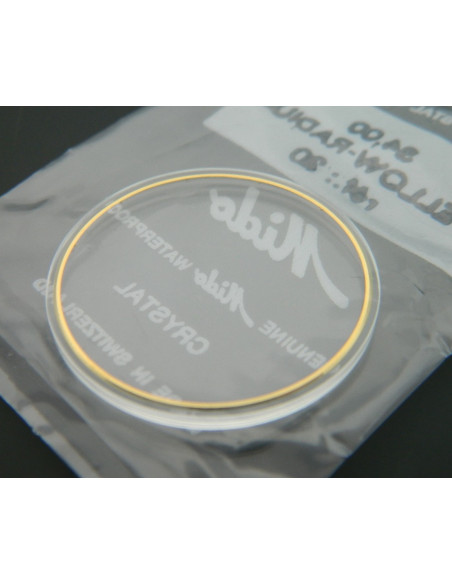 Mido Yellow-Radium verre: Ref: 20