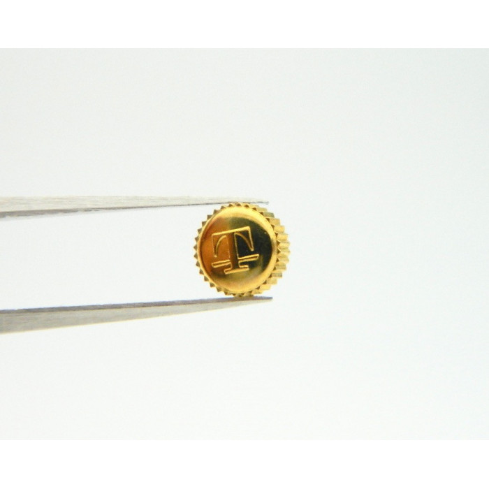 Tissot Couronne vintage dorée - 6,00mm