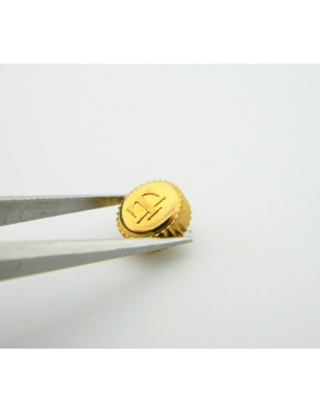 Tissot Couronne vintage dorée - 6,00mm