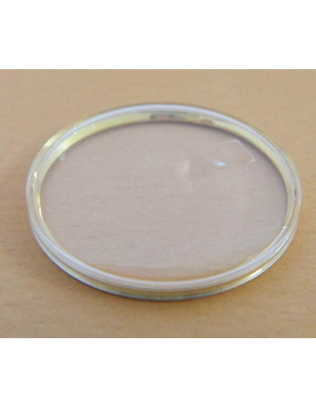 Verre OMEGA avec loupe et logo